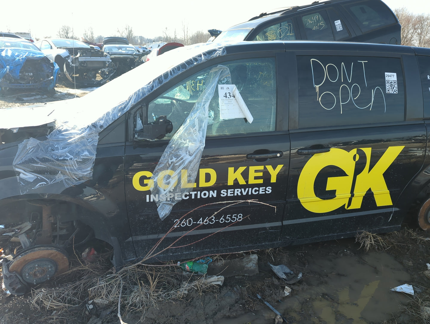2008-2020 Dodge Grand Caravan Driver Front Door Oem 1267267 - Oemusedautoparts1.com