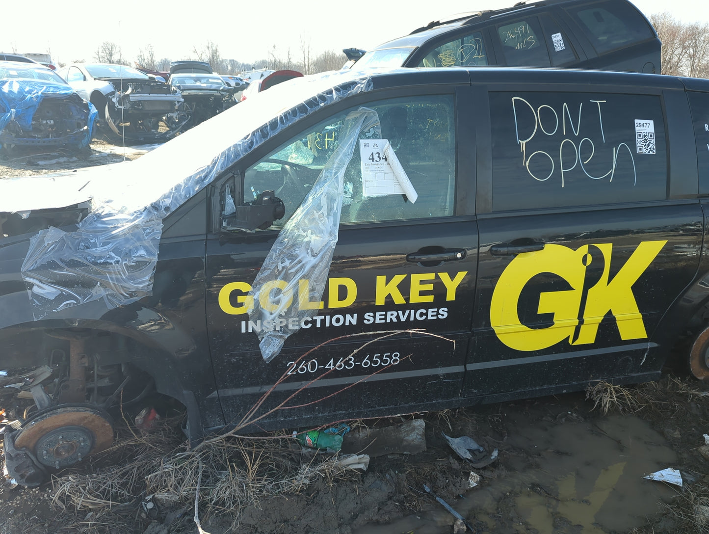 2008-2020 Dodge Grand Caravan Driver Front Door Oem 1267267 - Oemusedautoparts1.com