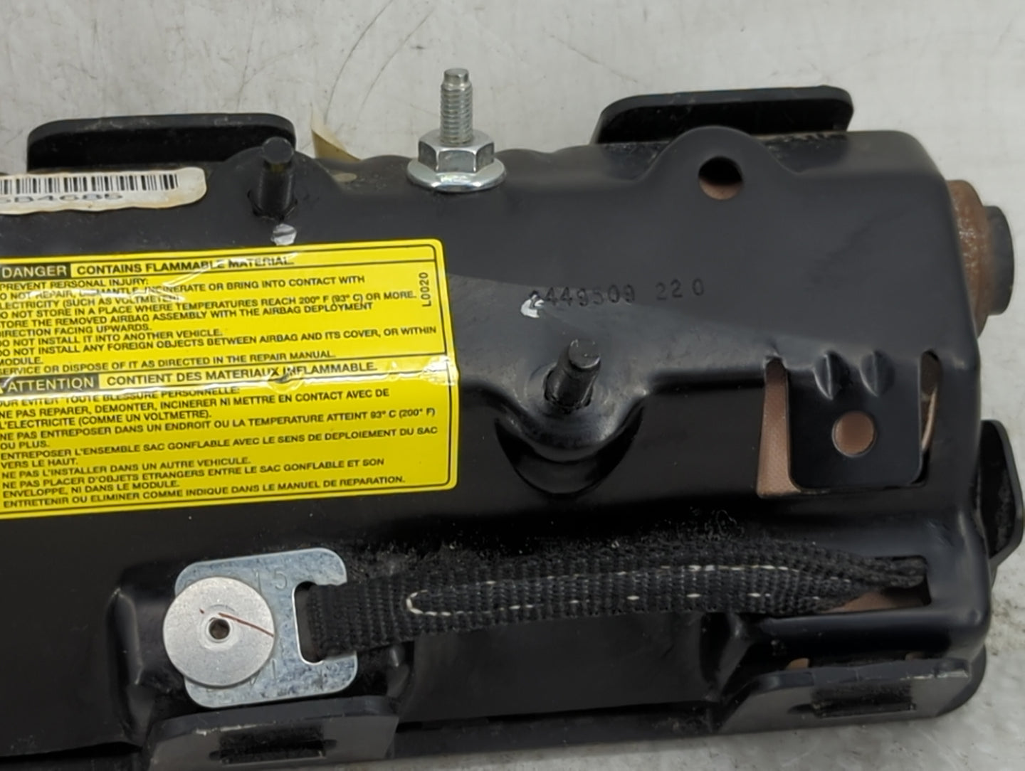 2014-2018 Dodge Grand Caravan Air Bag Driver Left Knee Oem 1458724 - Oemusedautoparts1.com