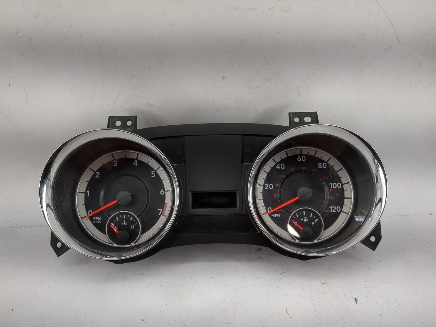 2015-2018 Dodge Grand Caravan Instrument Cluster Speedometer Gauges P/N:P68241685AA A2C30005711 Miles: Fits OEM Used Auto Pa