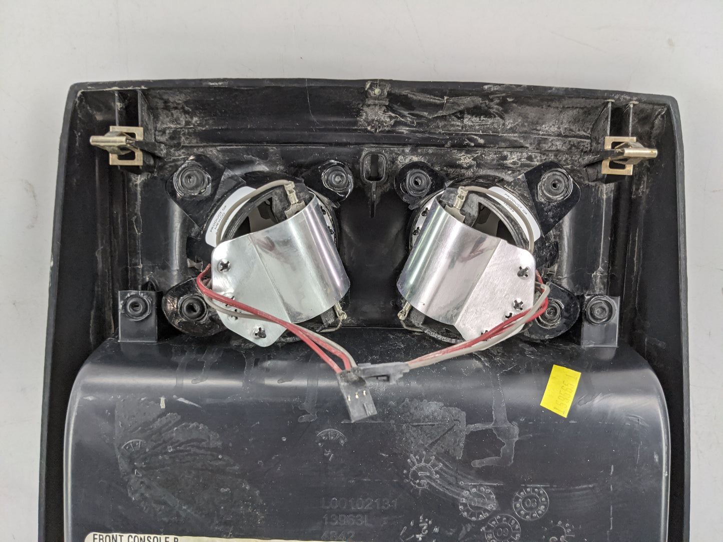 2016 Dodge Grand Caravan Overhead Roof Console Black - Oemusedautoparts1.com
