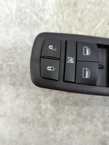 2016 Dodge Grand Caravan Master Power Window Switch Replacement Driver Side Left Fits OEM Used Auto Parts