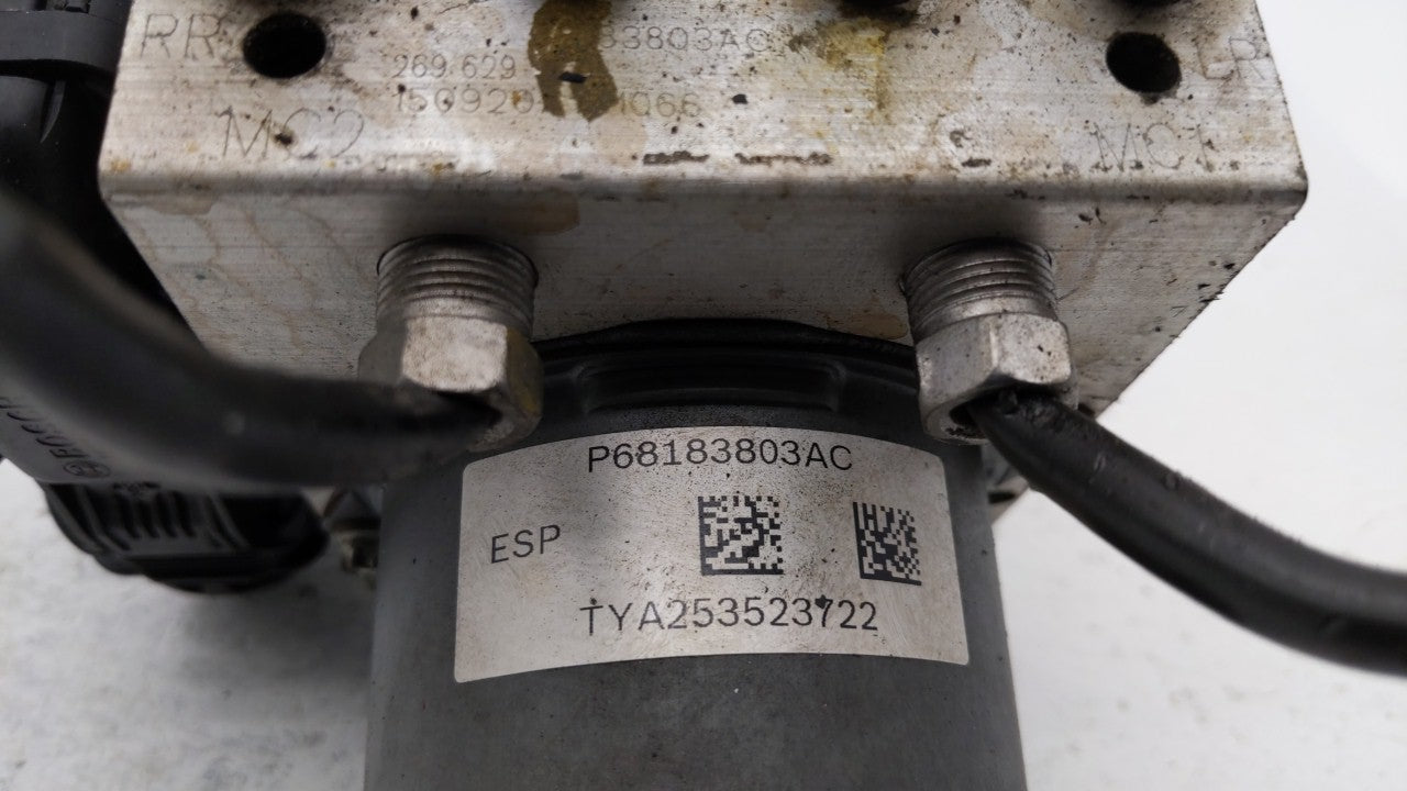 2015-2018 Dodge Grand Caravan ABS Pump Control Module Replacement P/N:P68183803AC Fits Fits 2015 2016 2017 2018 OEM Used Aut