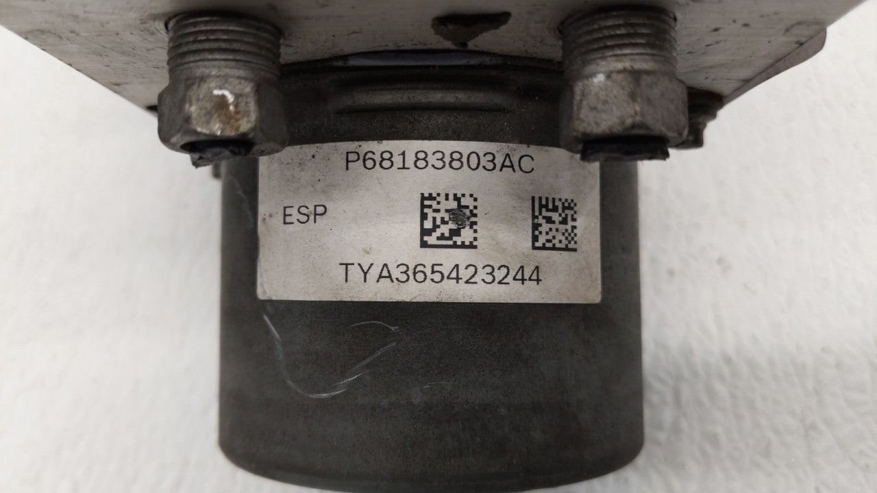 2015-2018 Dodge Grand Caravan ABS Pump Control Module Replacement P/N:P68183803AC 68183803AC Fits Fits 2015 2016 2017 2018 O