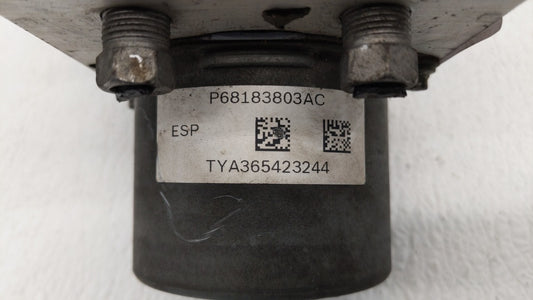 2015-2018 Dodge Grand Caravan ABS Pump Control Module Replacement P/N:P68183803AC 68183803AC Fits Fits 2015 2016 2017 2018 OEM Used Auto Parts