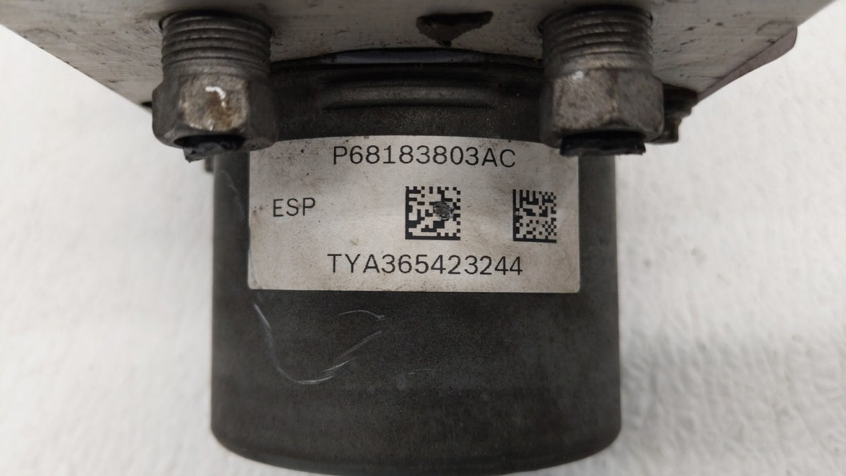 2015-2020 Dodge Grand Caravan Anti-Lock Brake ABS Pump Module Actuator OEM P/N:P68183803AC 68183803AC Fits OEM Used Auto Par