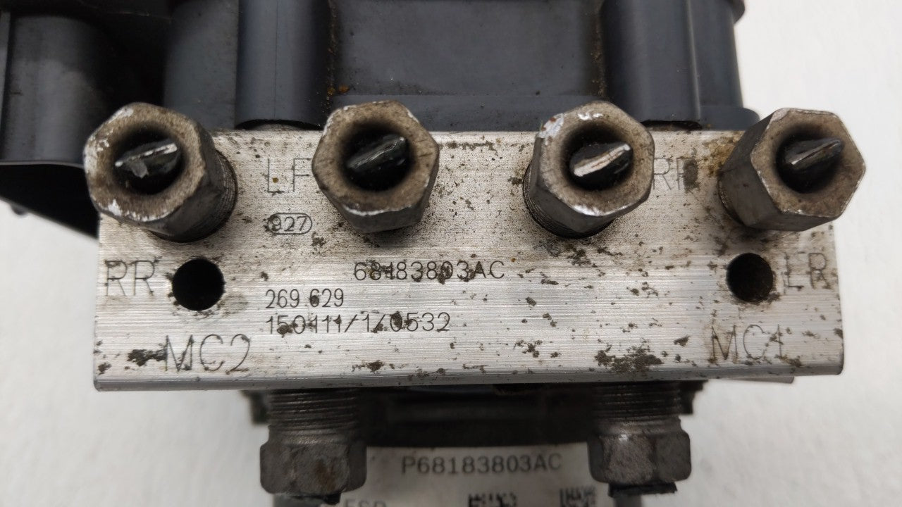 2015-2018 Dodge Grand Caravan ABS Pump Control Module Replacement P/N:P68183803AC 68183803AC Fits Fits 2015 2016 2017 2018 O