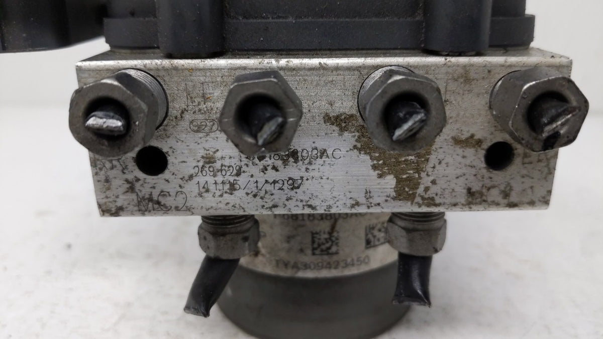 2015-2020 Dodge Grand Caravan Anti-Lock Brake ABS Pump Module Actuator OEM P/N:P68183803AC 68183803AC Fits OEM Used Auto Par