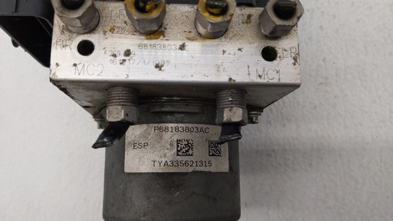 2015-2018 Dodge Grand Caravan ABS Pump Control Module Replacement P/N:P68183803AC 68183803AC Fits Fits 2015 2016 2017 2018 O