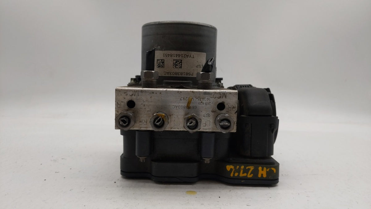 2015-2020 Dodge Grand Caravan Anti-Lock Brake ABS Pump Module Actuator OEM P/N:P68183803AC 68183803AC Fits OEM Used Auto Par