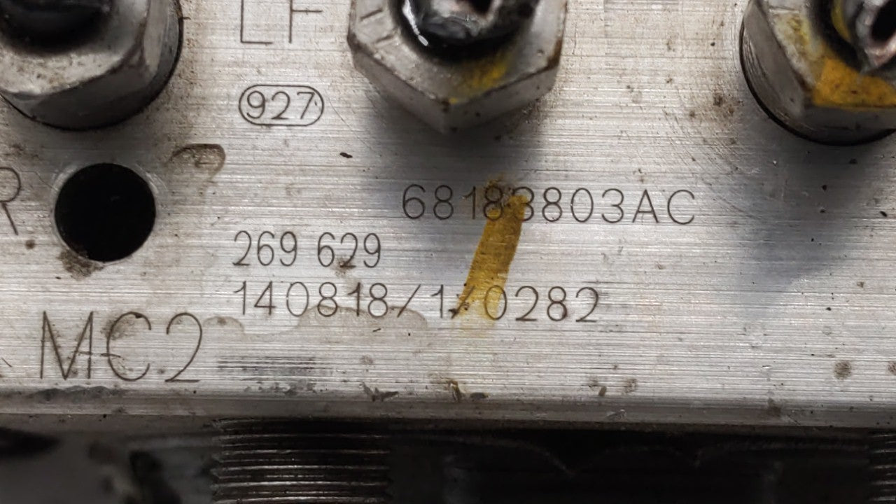 2015-2018 Dodge Grand Caravan ABS Pump Control Module Replacement P/N:P68183803AC 68183803AC Fits Fits 2015 2016 2017 2018 O