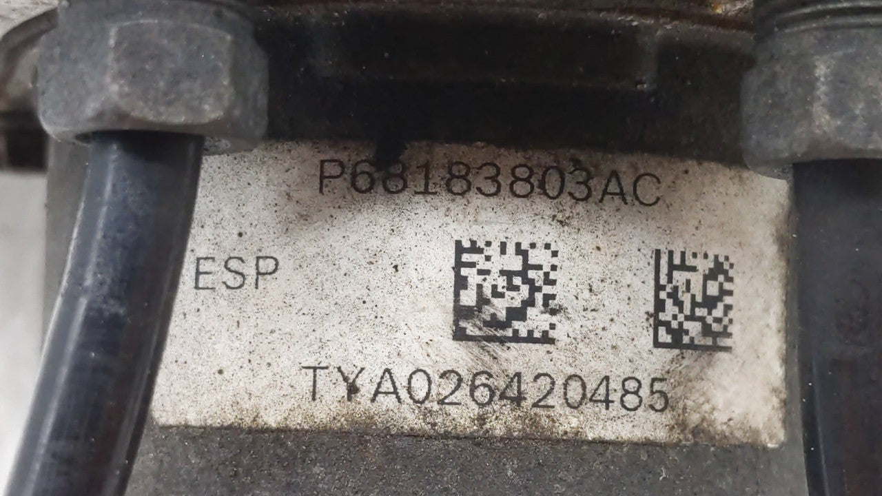 2015-2018 Dodge Grand Caravan ABS Pump Control Module Replacement P/N:P68183803AC 68183803AC Fits Fits 2015 2016 2017 2018 O