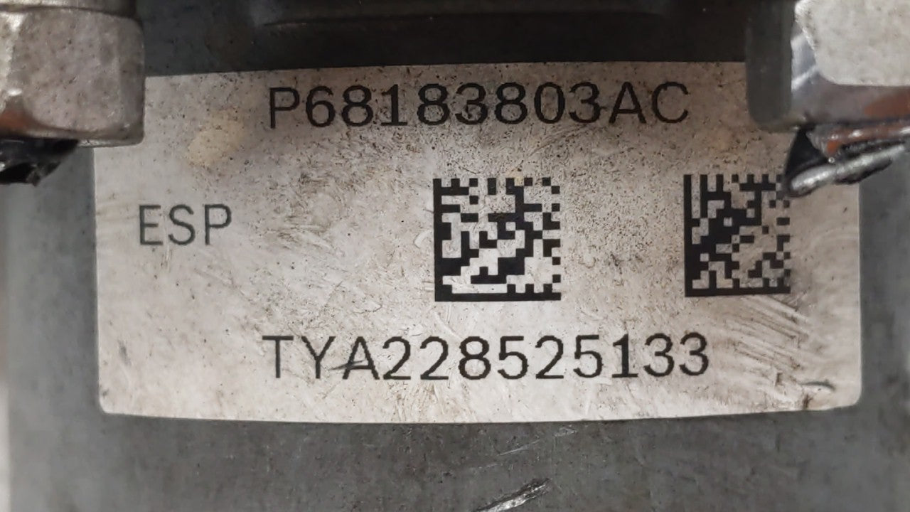 2015-2018 Dodge Grand Caravan ABS Pump Control Module Replacement P/N:P68183803AC 68183803AC Fits Fits 2015 2016 2017 2018 O