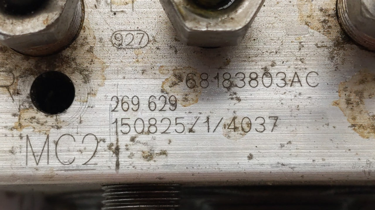 2015-2018 Dodge Grand Caravan ABS Pump Control Module Replacement P/N:P68183803AC 68183803AC Fits Fits 2015 2016 2017 2018 O