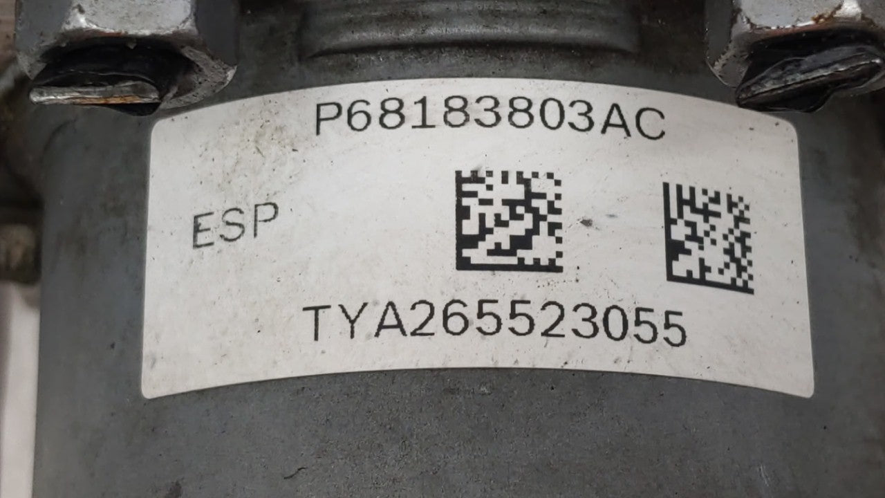 2015-2018 Dodge Grand Caravan ABS Pump Control Module Replacement P/N:P68183803AC 68183803AC Fits Fits 2015 2016 2017 2018 O