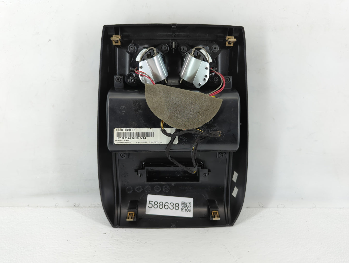 2016 Dodge Grand Caravan Overhead Roof Console - Oemusedautoparts1.com