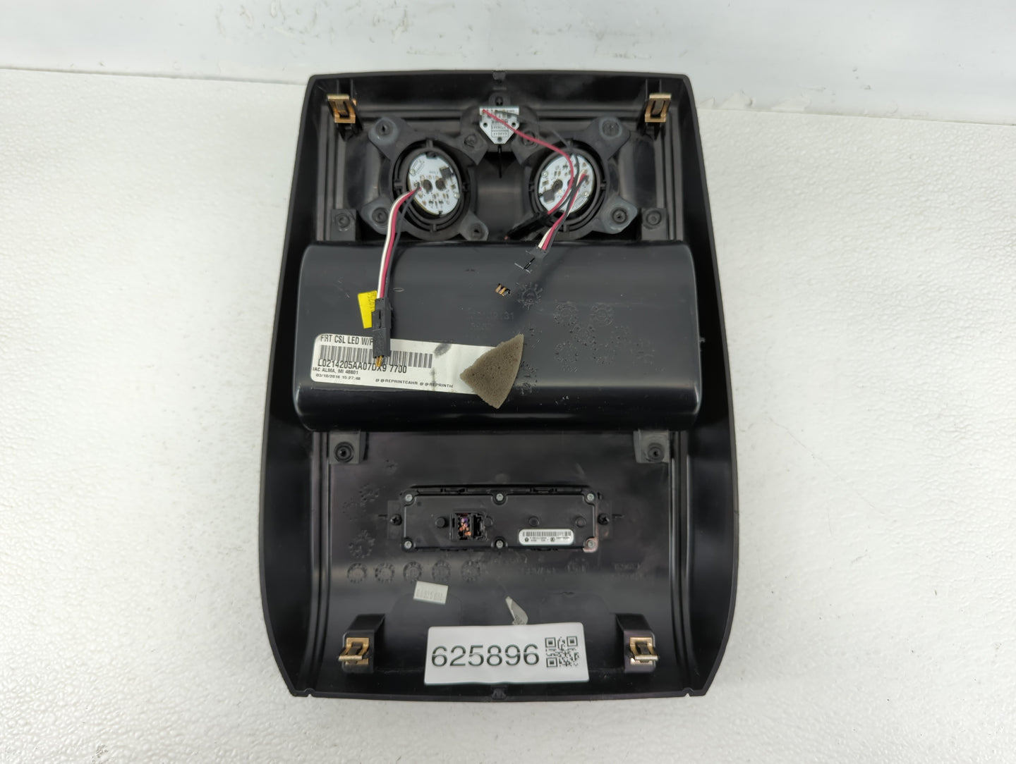 2016 Dodge Grand Caravan Overhead Roof Console - Oemusedautoparts1.com