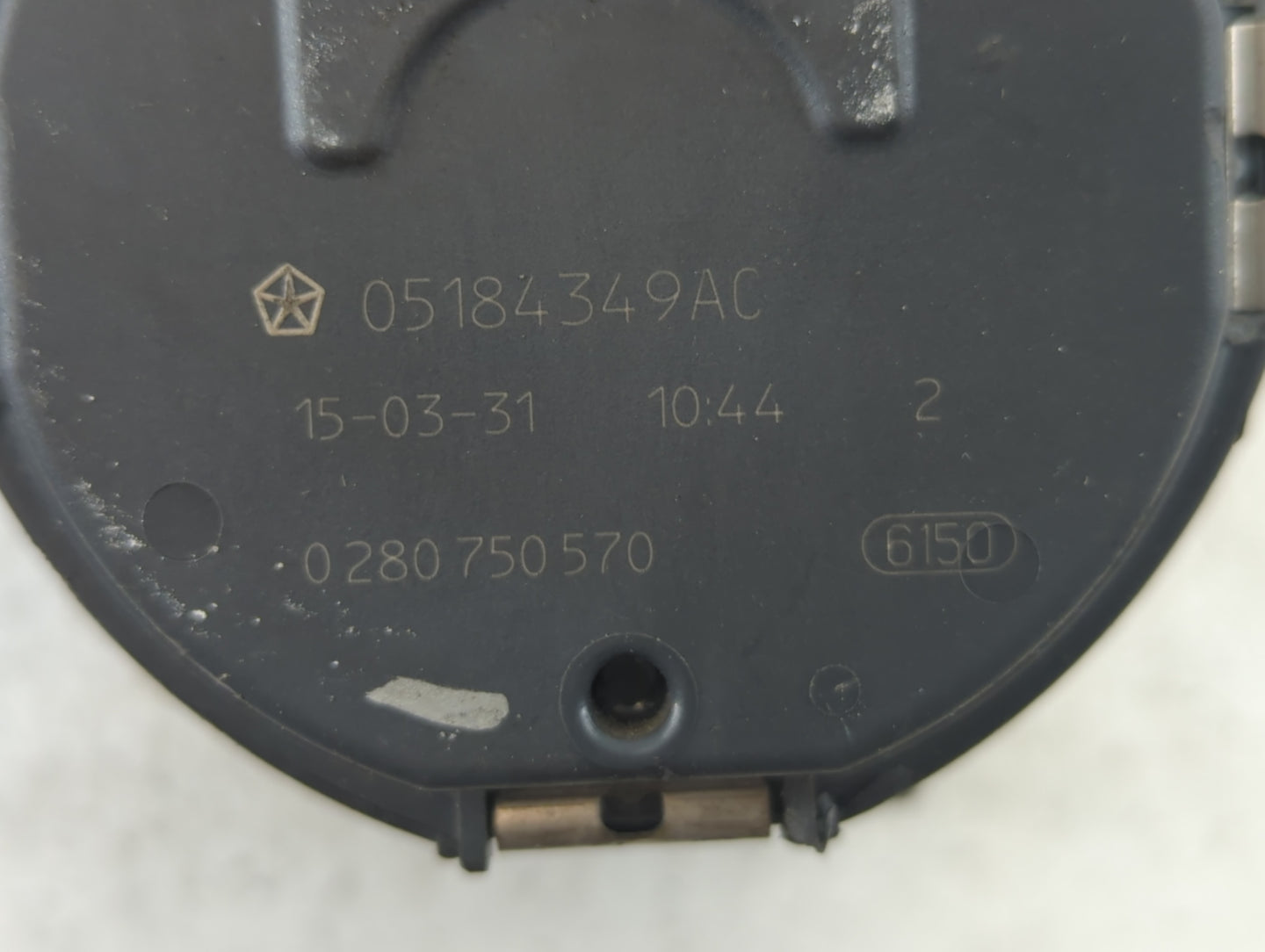 2011-2020 Dodge Grand Caravan Throttle Body P/N:0 280 750 570 05184349AC Fits OEM Used Auto Parts - Oemusedautoparts1.com