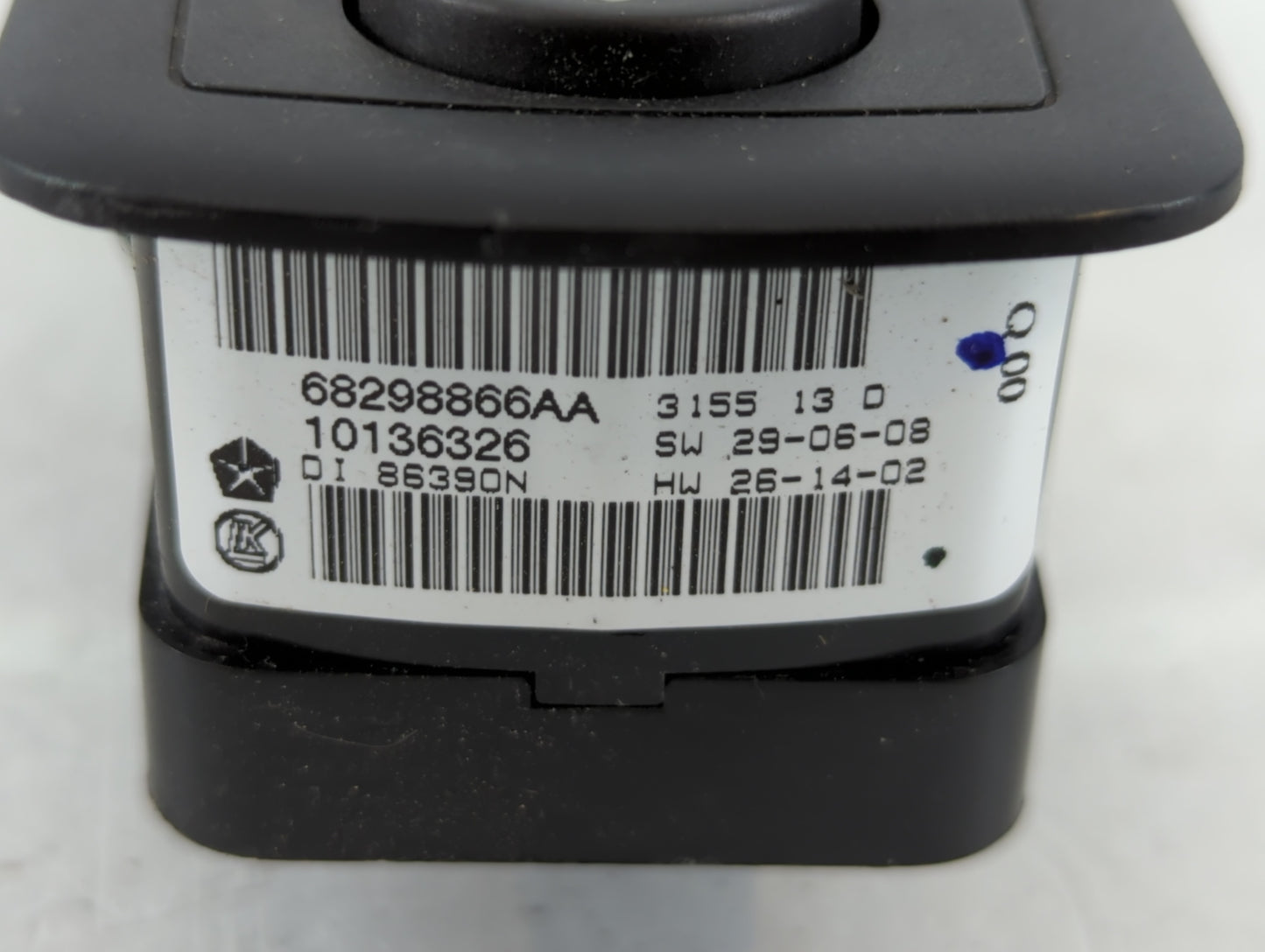 2012-2016 Dodge Grand Caravan Master Power Window Switch Replacement Driver Side Left P/N:68298866AA Fits OEM Used Auto Part