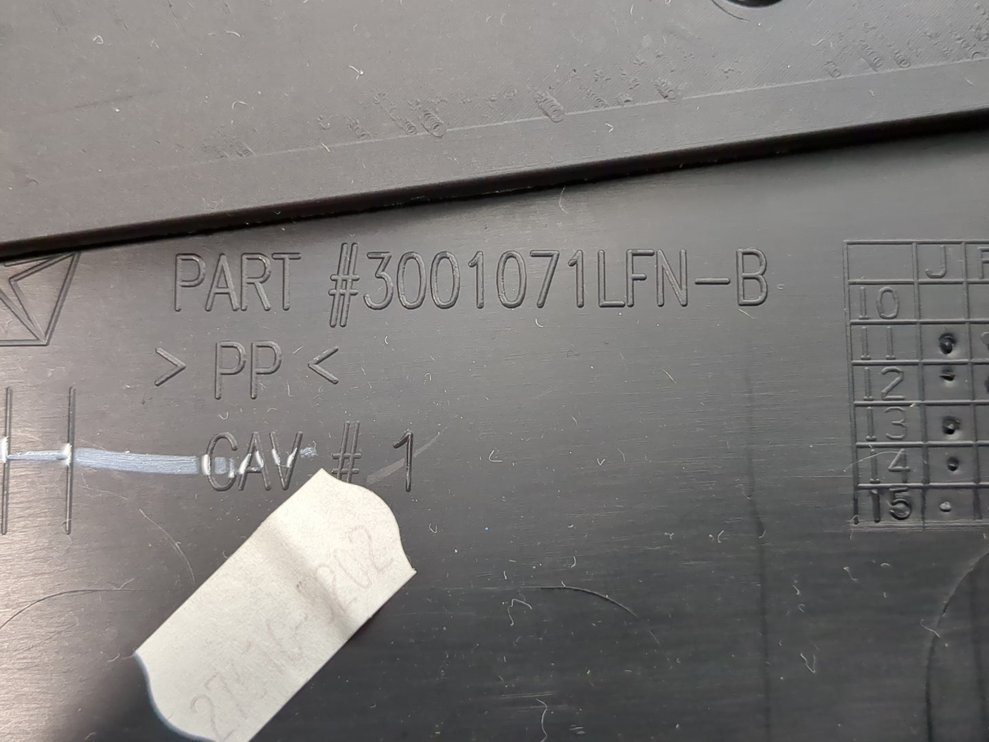 2016 Dodge Journey Rear Left Driver Interior Door Panel Trim - Oemusedautoparts1.com
