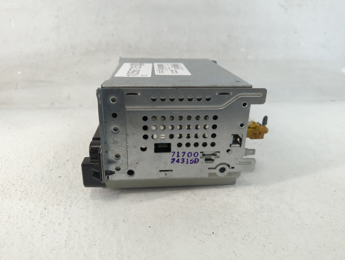 2016 Dodge Journey Radio AM FM Cd Player Receiver Replacement P/N:P68209665AD Fits OEM Used Auto Parts - Oemusedautoparts1.c