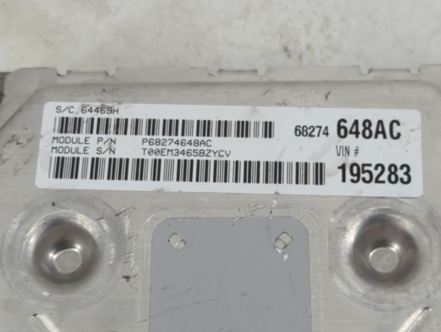 2016-2019 Dodge Journey PCM Engine Control Computer ECU ECM PCU OEM P/N:P68259135AA 1365480 Fits Fits 2016 2017 2018 2019 OE