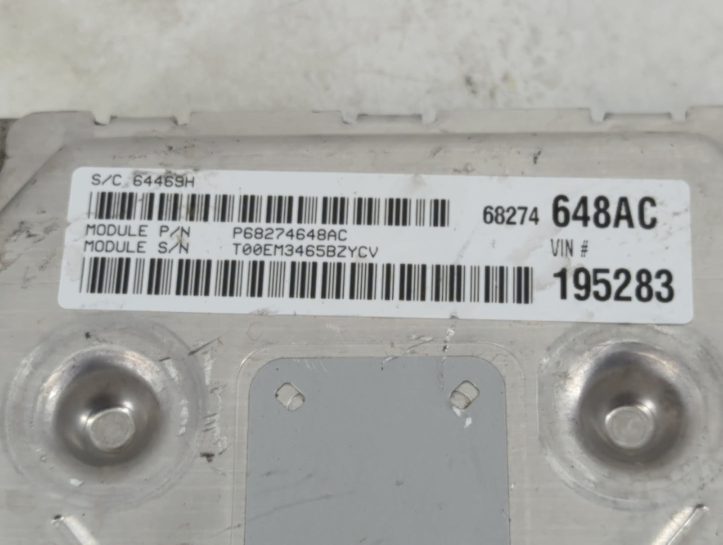 2016-2019 Dodge Journey PCM Engine Control Computer ECU ECM PCU OEM P/N:P68259135AA 1365480 Fits Fits 2016 2017 2018 2019 OE