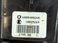 2011-2019 Dodge Journey Master Power Window Switch Replacement Driver Side Left P/N:68084002AB Fits OEM Used Auto Parts - Oe
