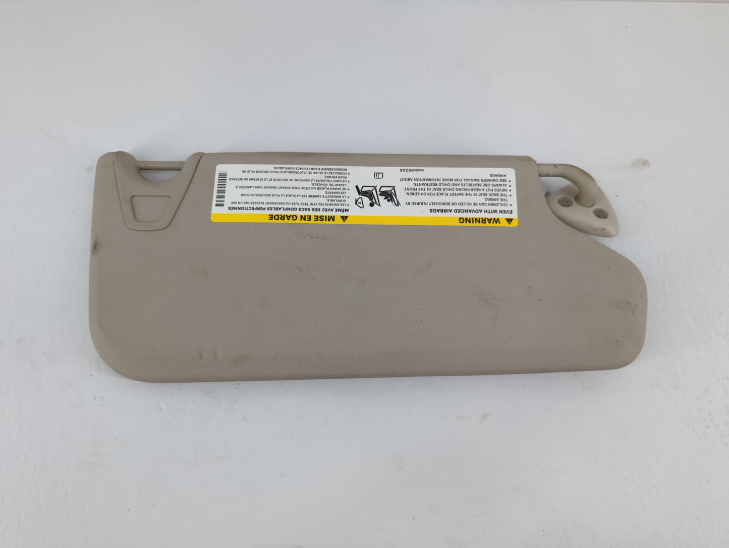 2016 Dodge Journey Sun Visor Shade Replacement Driver Left Mirror Fits OEM Used Auto Parts - Oemusedautoparts1.com