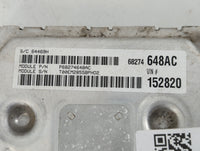 2016-2019 Dodge Journey PCM Engine Control Computer ECU ECM PCU OEM P/N:P68274648AC Fits 2016 2017 2018 2019 OEM Used Auto P