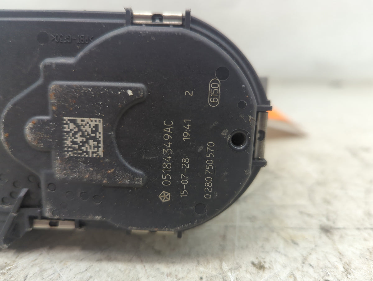 2011-2019 Dodge Journey Throttle Body P/N:05184349AC 0280750570 Fits OEM Used Auto Parts - Oemusedautoparts1.com