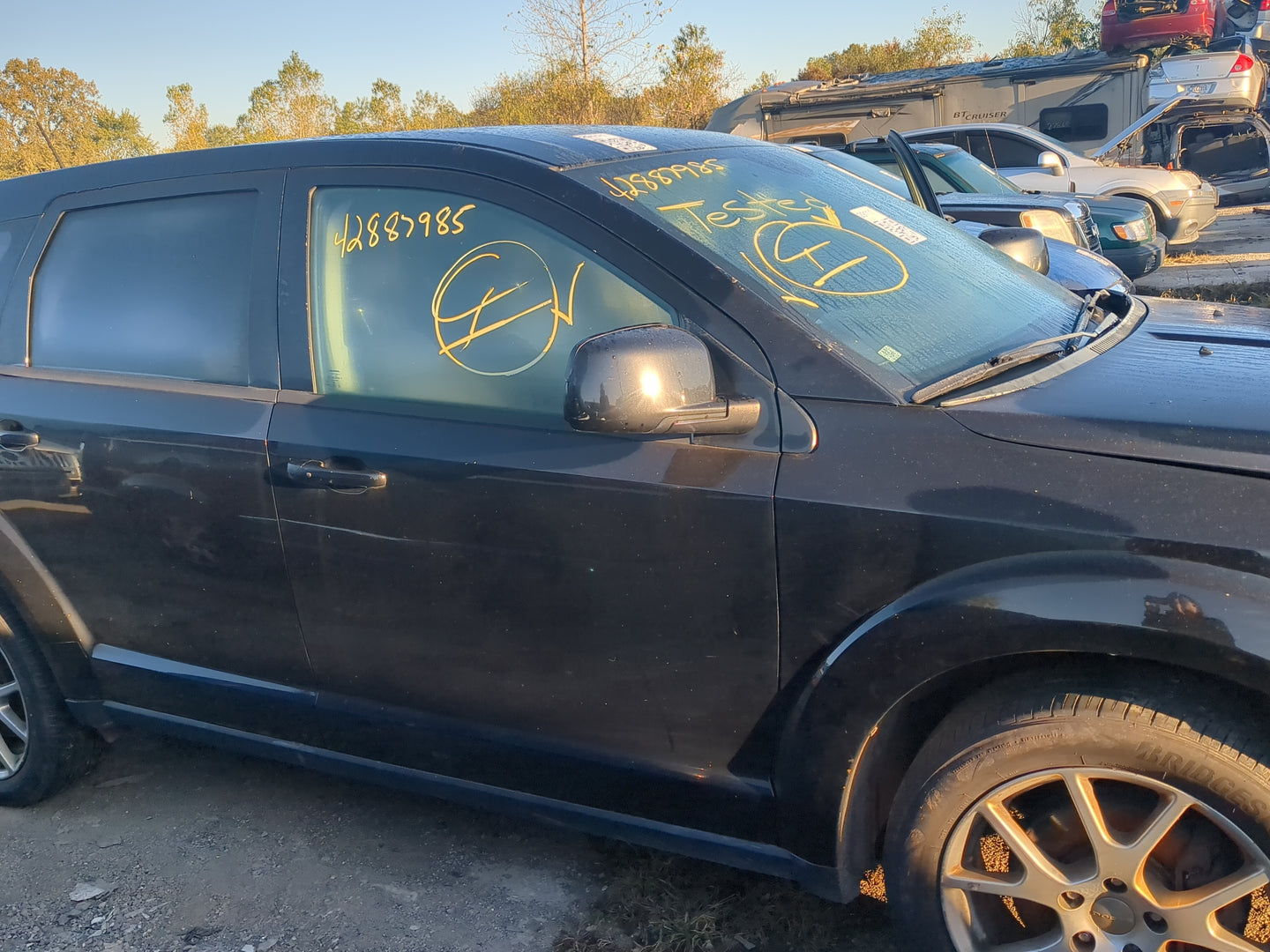 2016 Dodge Journey Passenger Front Door Oem - Oemusedautoparts1.com