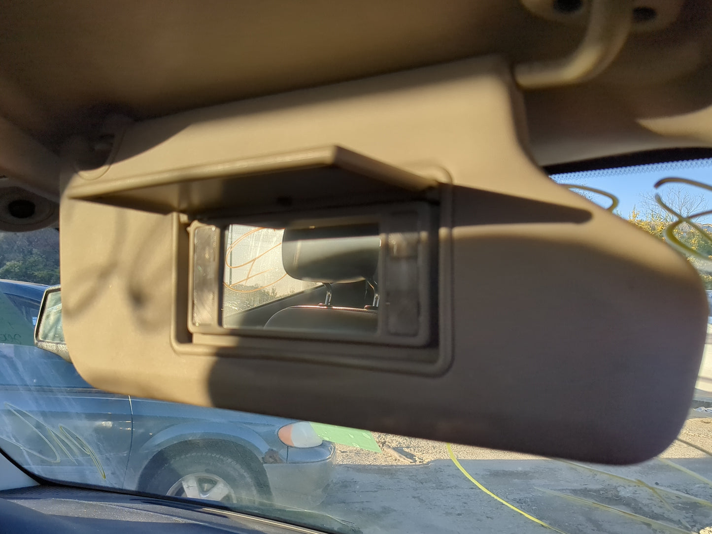 2011-2020 Dodge Journey Sun Visor Shade Replacement Passenger Right Mirror Fits OEM Used Auto Parts - Oemusedautoparts1.com