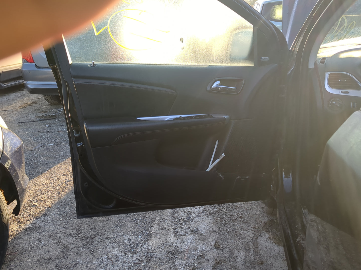 2016 Dodge Journey Front Left Driver Interior Door Panel Trim - Oemusedautoparts1.com