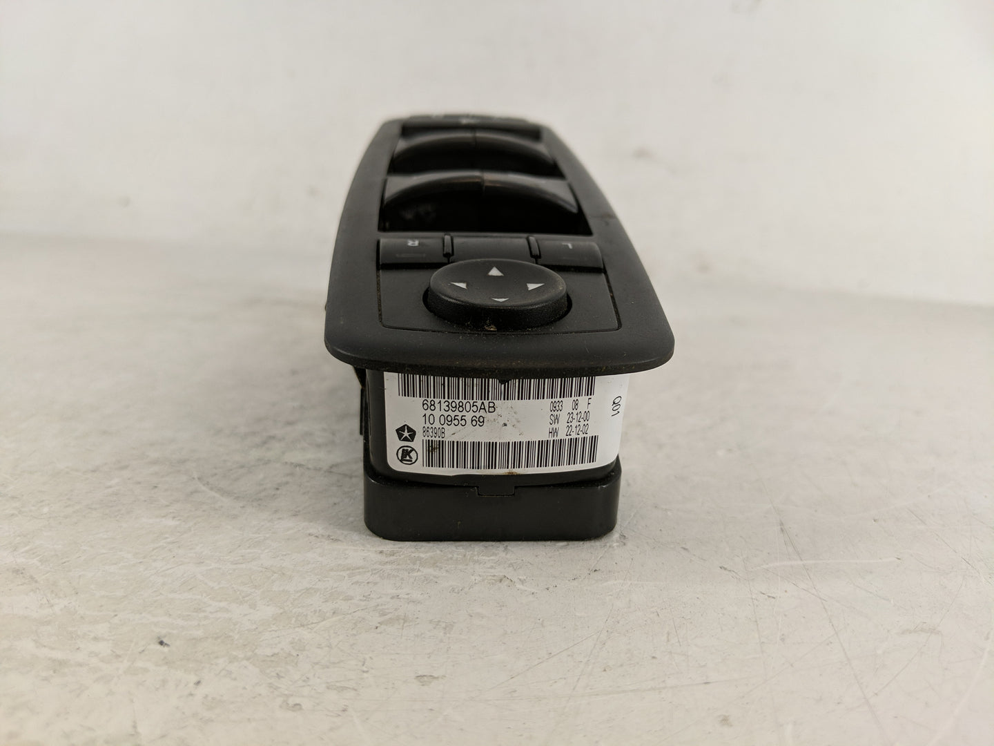 2011-2019 Dodge Journey Master Power Window Switch Replacement Driver Side Left P/N:68139805AB Fits OEM Used Auto Parts - Oe