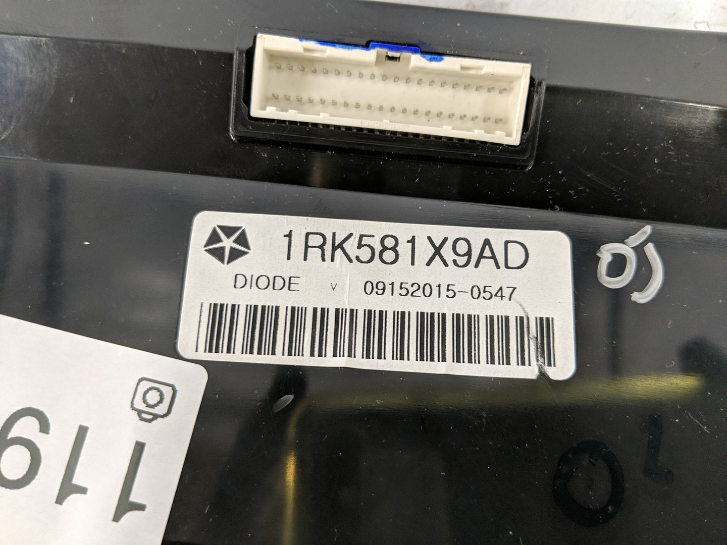 2011-2017 Dodge Journey Climate Control Module Temperature AC/Heater Replacement P/N:1RK581X9AD Fits OEM Used Auto Parts - O
