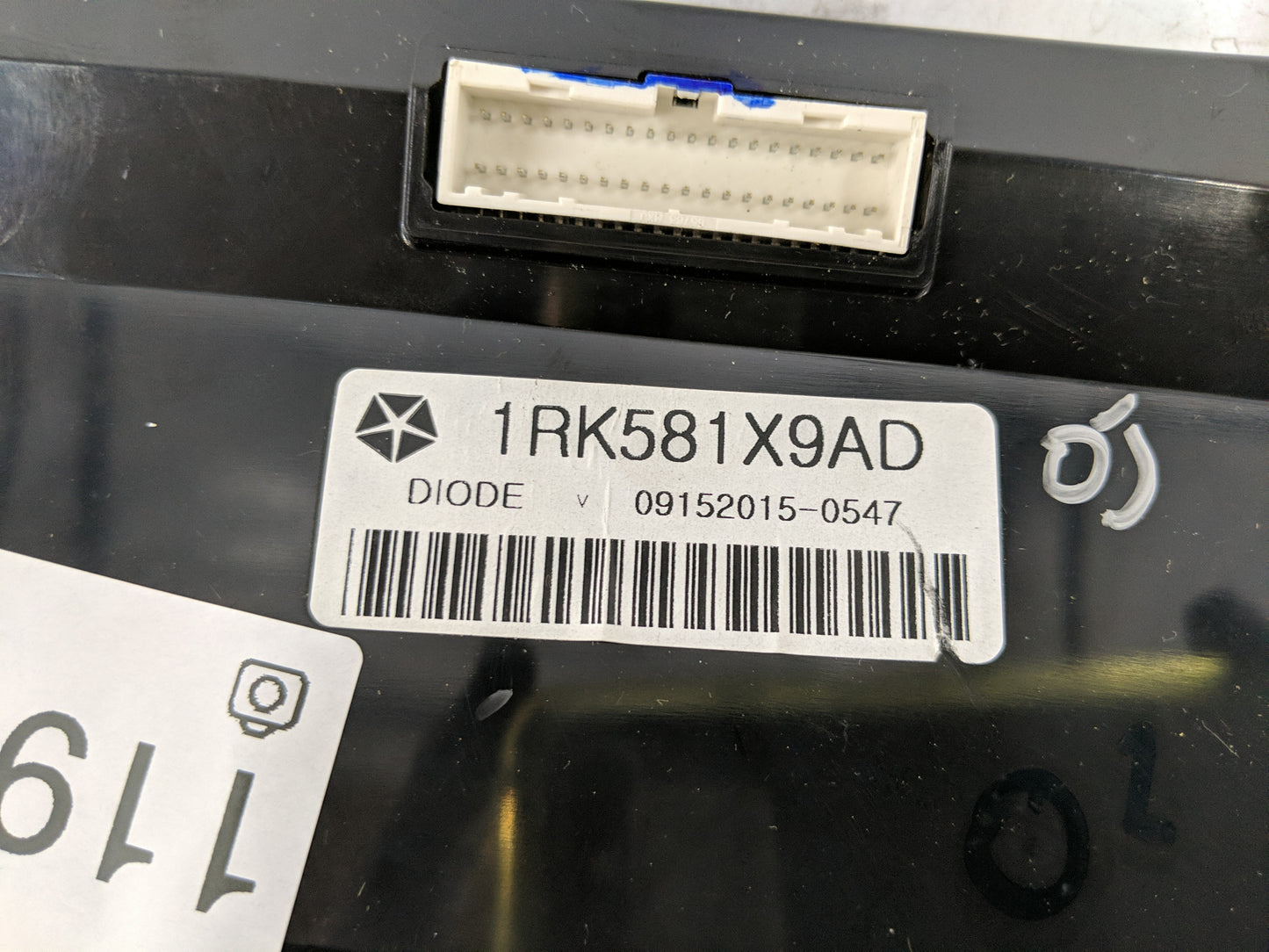 2011-2017 Dodge Journey Climate Control Module Temperature AC/Heater Replacement P/N:1RK581X9AD Fits OEM Used Auto Parts - O