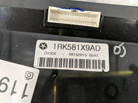 2011-2017 Dodge Journey Climate Control Module Temperature AC/Heater Replacement P/N:1RK581X9AD Fits OEM Used Auto Parts - O