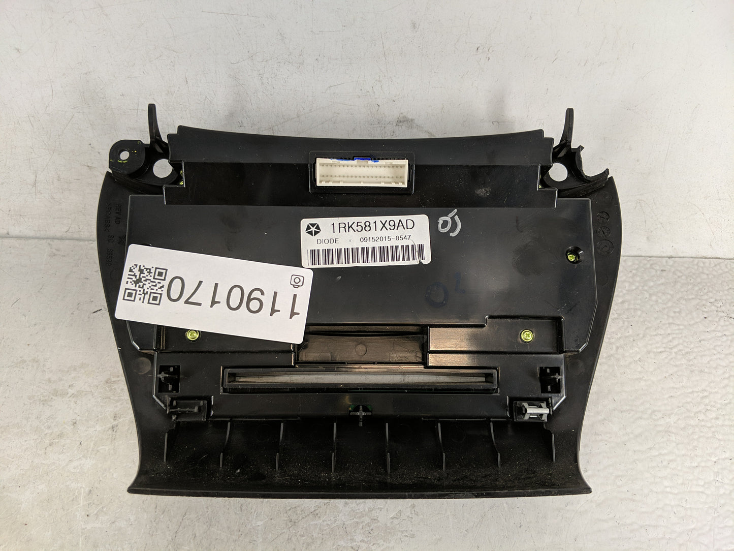 2011-2017 Dodge Journey Climate Control Module Temperature AC/Heater Replacement P/N:1RK581X9AD Fits OEM Used Auto Parts - O