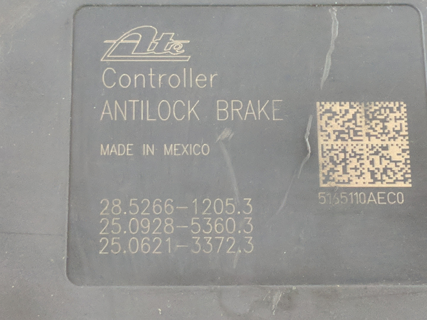 2016 Dodge Journey ABS Pump Control Module Replacement Fits OEM Used Auto Parts - Oemusedautoparts1.com