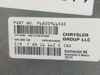 2018-2020 Dodge Journey Radio AM FM Cd Player Receiver Replacement P/N:P68209665AE Fits Fits 2018 2019 2020 OEM Used Auto Pa