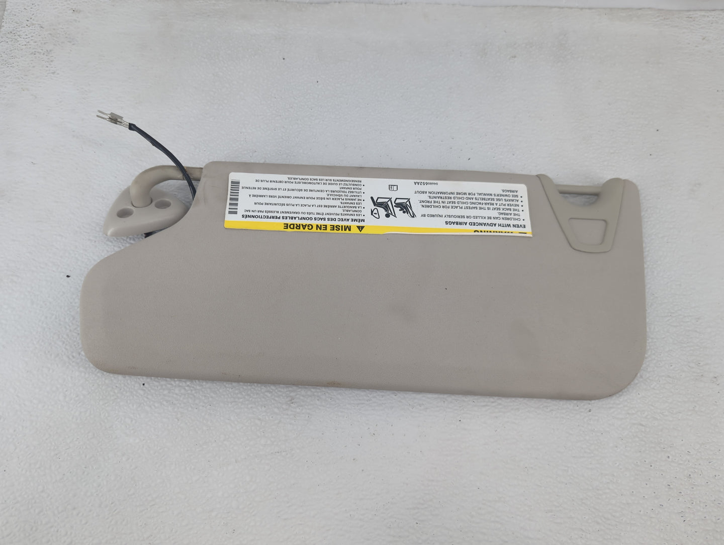 2011-2020 Dodge Journey Sun Visor Shade Replacement Passenger Right Mirror Fits OEM Used Auto Parts - Oemusedautoparts1.com