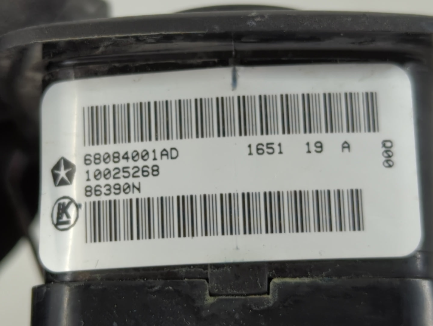2011-2019 Dodge Journey Master Power Window Switch Replacement Driver Side Left P/N:68084001AD Fits OEM Used Auto Parts - Oe