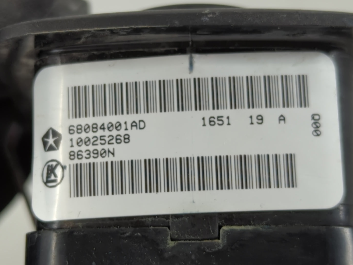 2011-2019 Dodge Journey Master Power Window Switch Replacement Driver Side Left P/N:68084001AD Fits OEM Used Auto Parts - Oe