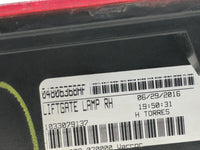 2016 Dodge Journey Tail Light Assembly Passenger Right OEM P/N:04806368AF Fits OEM Used Auto Parts - Oemusedautoparts1.com