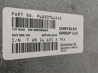 2016 Dodge Journey Radio AM FM Cd Player Receiver Replacement P/N:P68209665AD P6820966AE Fits OEM Used Auto Parts - Oemuseda