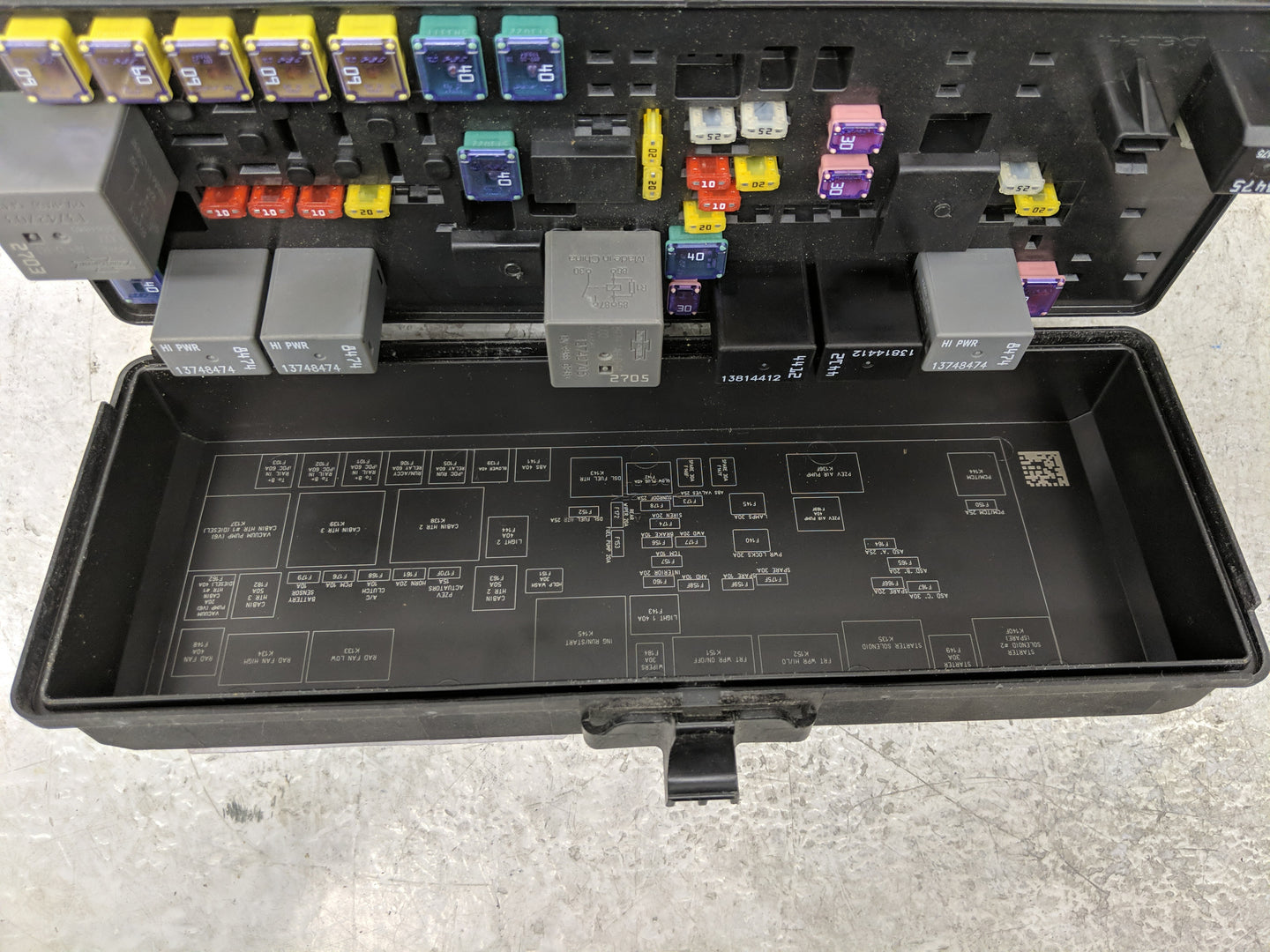 2016 Dodge Journey Fusebox Fuse Box Panel Relay Module P/N:68143314 Fits OEM Used Auto Parts - Oemusedautoparts1.com