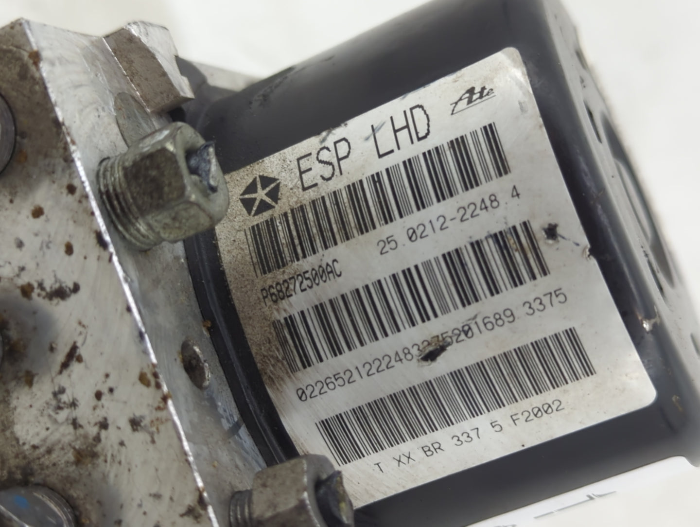 2016 Dodge Journey ABS Pump Control Module Replacement P/N:P68272500AC Fits OEM Used Auto Parts - Oemusedautoparts1.com
