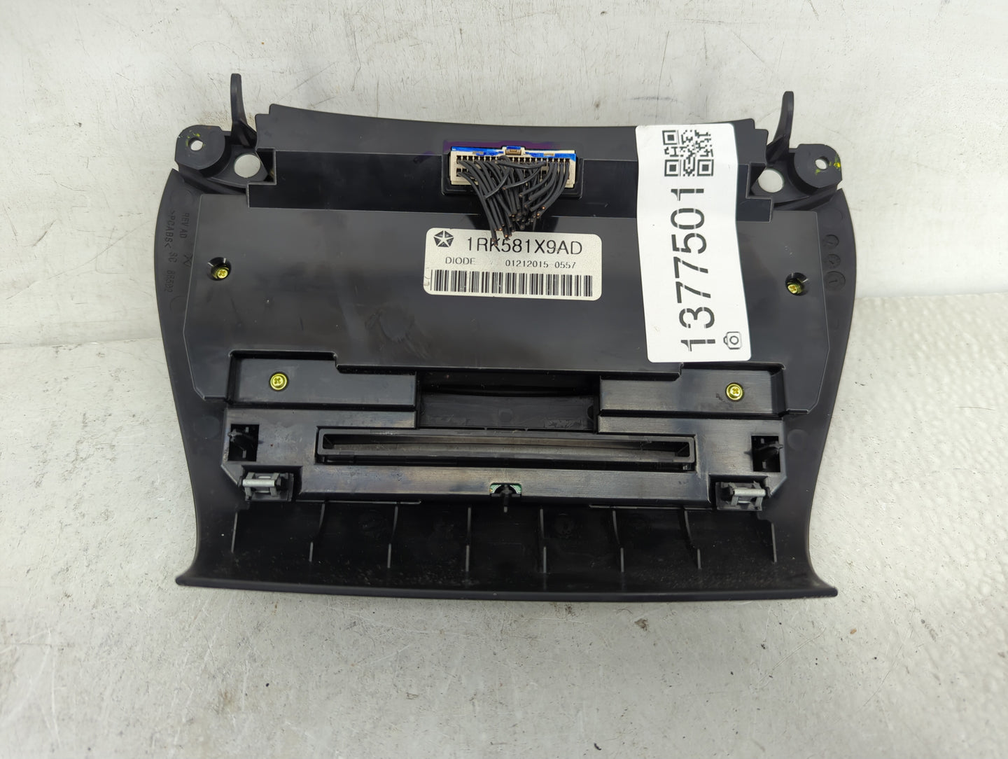 2011-2017 Dodge Journey Climate Control Module Temperature AC/Heater Replacement P/N:1RK581X9AD Fits OEM Used Auto Parts - O