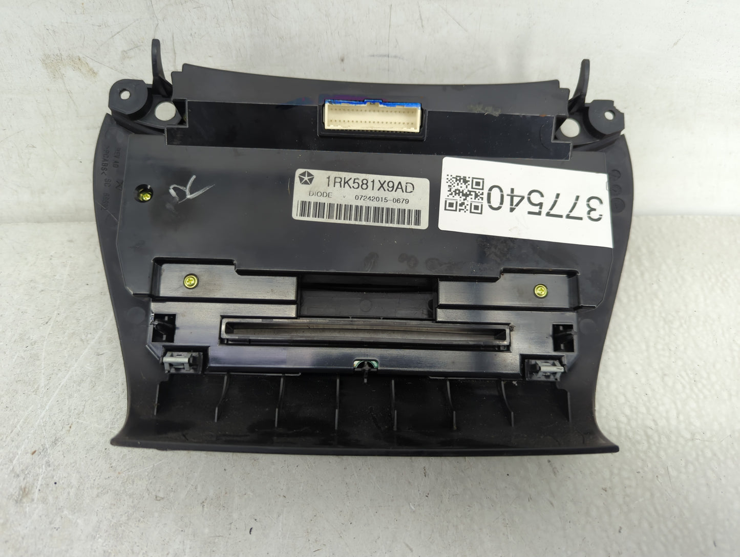 2011-2017 Dodge Journey Climate Control Module Temperature AC/Heater Replacement P/N:1RK581X9AD Fits OEM Used Auto Parts - O